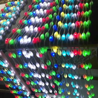 IP67 3D led effects screen GG DMX Mini christmas 3D led light balls