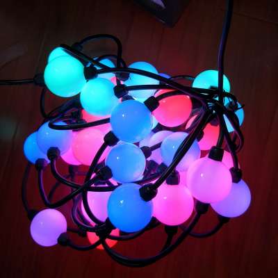 35/50 mm diameter led ball string 360 degree outdoor DMX512 led ball light